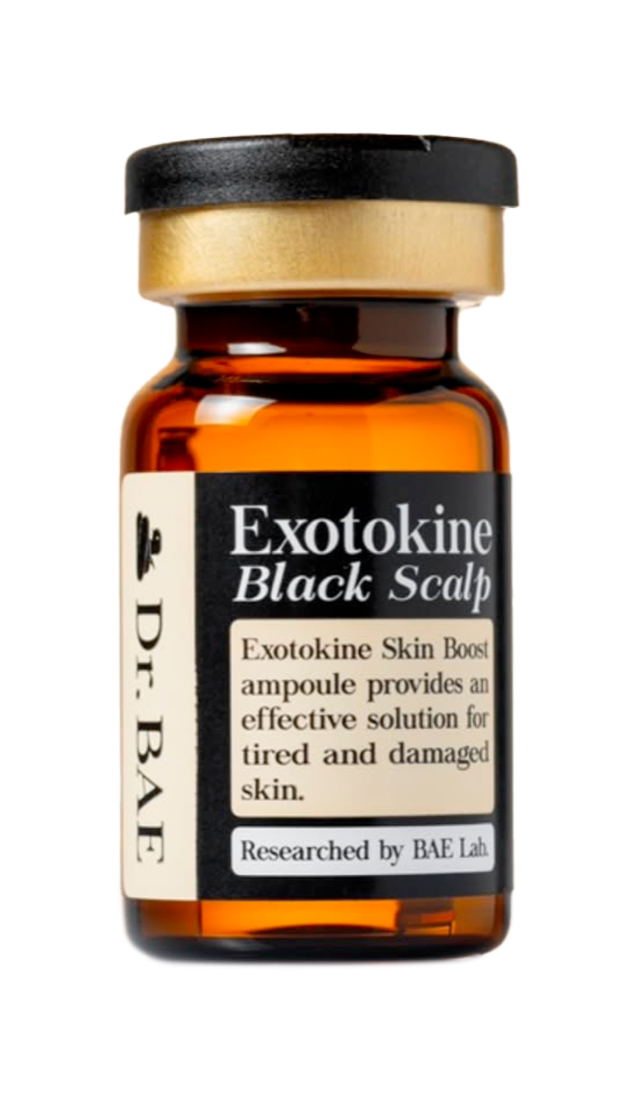 Exotokine Black — Exosome scalp booster vial